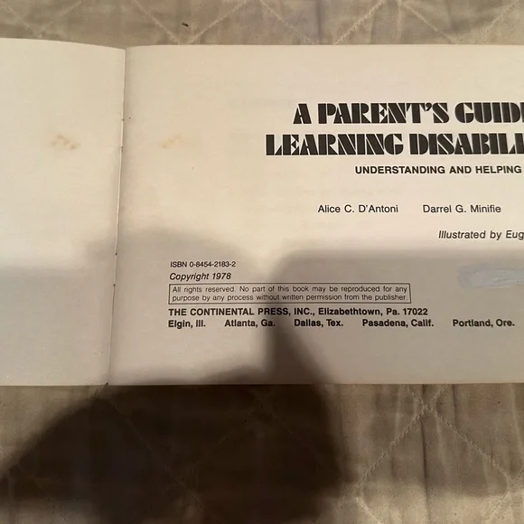 A parent’s guide to learning disabilities- understanding and helping your child - Picture 2 of 7